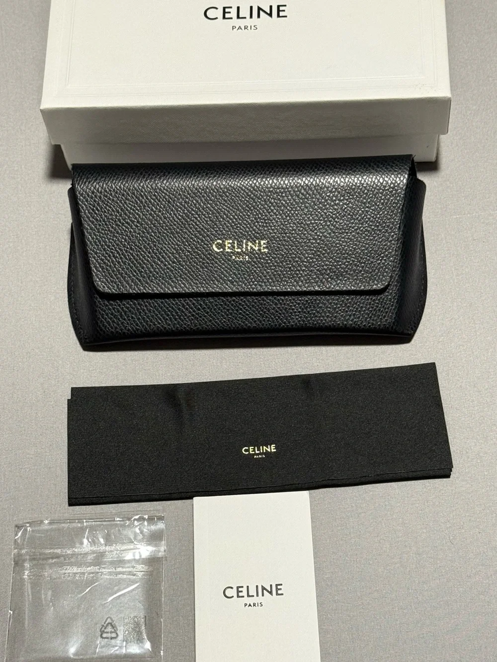 Celine Tortoiseshell Cat-Eye Sunglasses with Dark Lenses